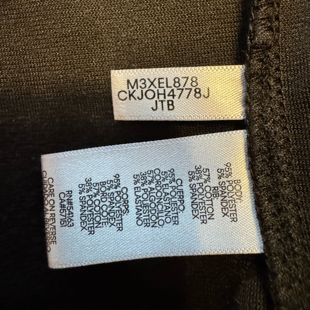 CALVIN KLEIN Black Velour Tracksuit Set. Perfect condition. - Picture 3 of 6